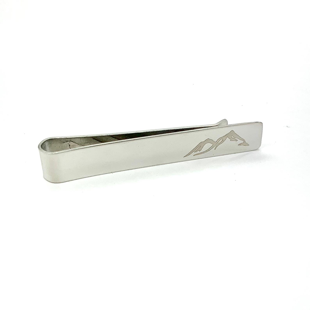 Faith Moves Mountains Tie Bar