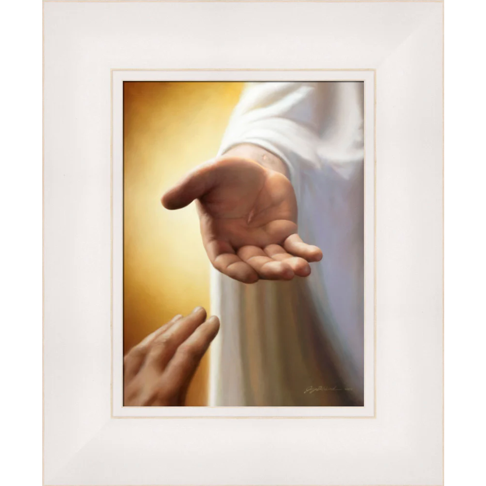 Within Our Grasp (20x17 Framed Canvas Print)