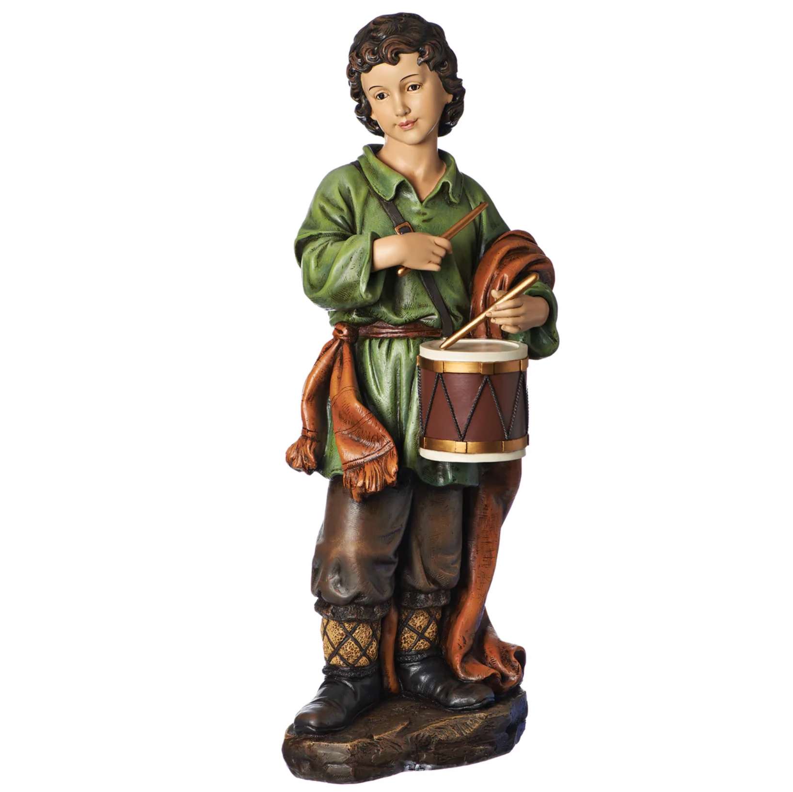 Nativity Drummer Boy Figure (39" Scale), , large image number 0