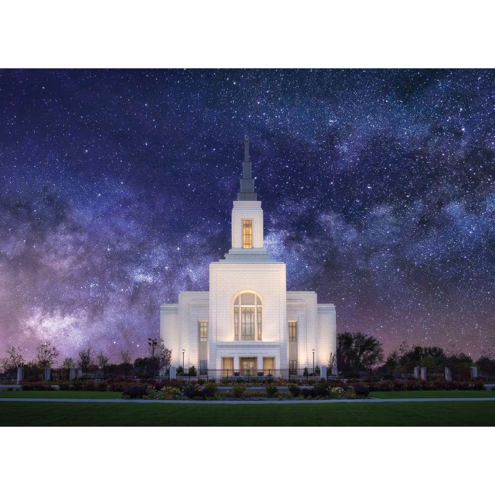 Burley Idaho Temple - For Eternity Print