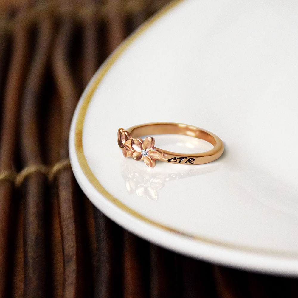 Plumeria CTR Ring, , large image number 3