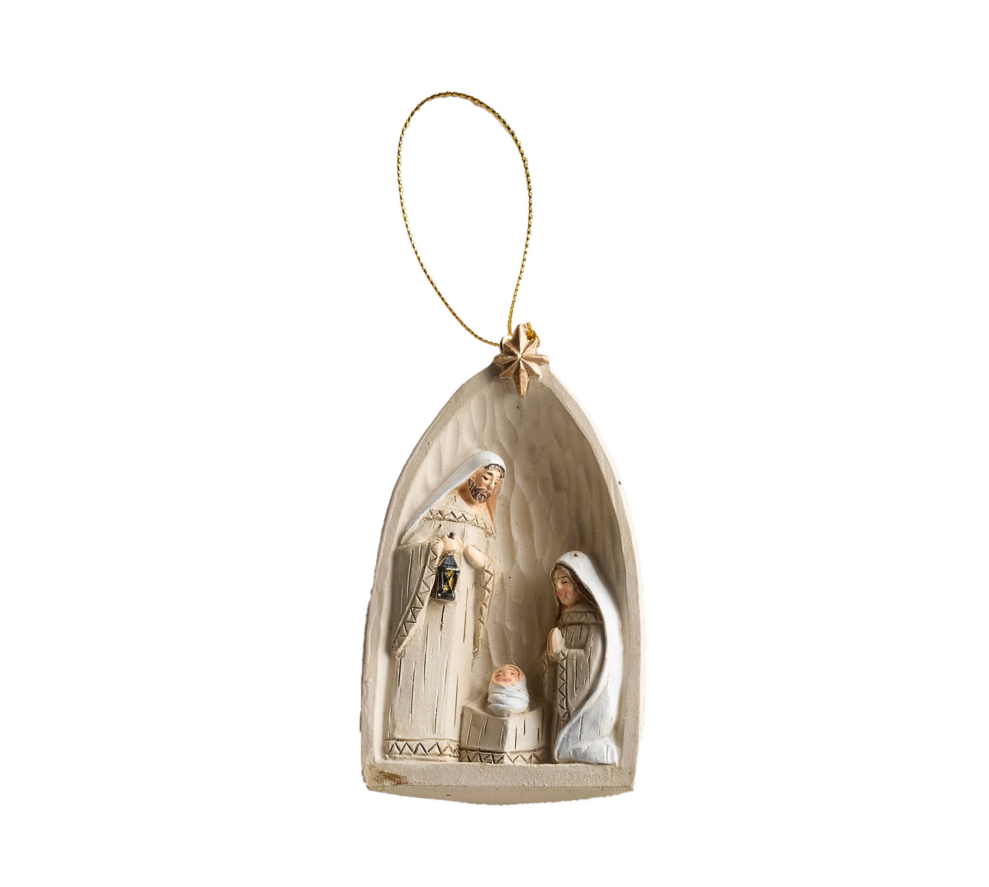Holy Family Come to Bethlehem and See Ornament