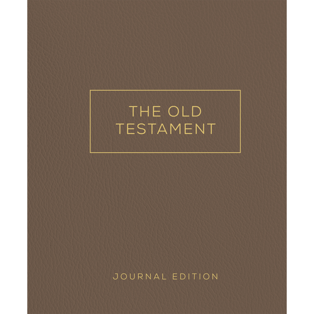 The Old Testament, Journal Edition, Brown Unlined (No Index), , large image number 0