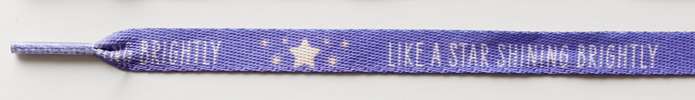Like a Star Shining Brightly Shoelaces, , large image number 2