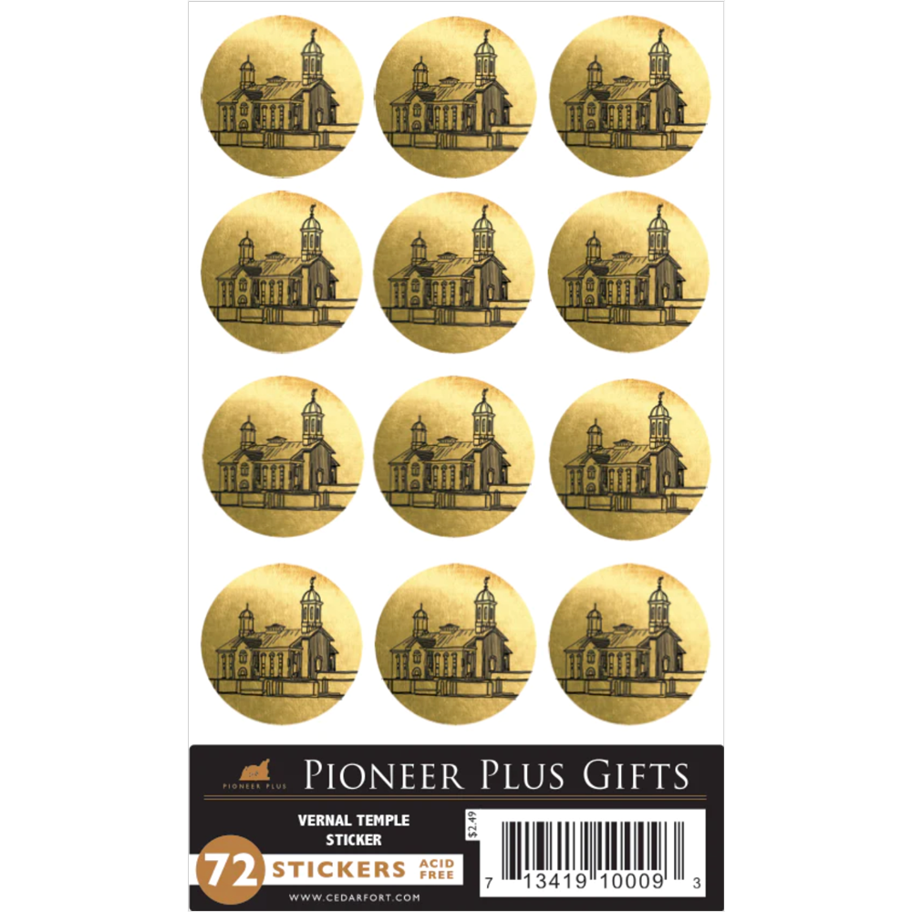 Vernal Utah Temple Stickers