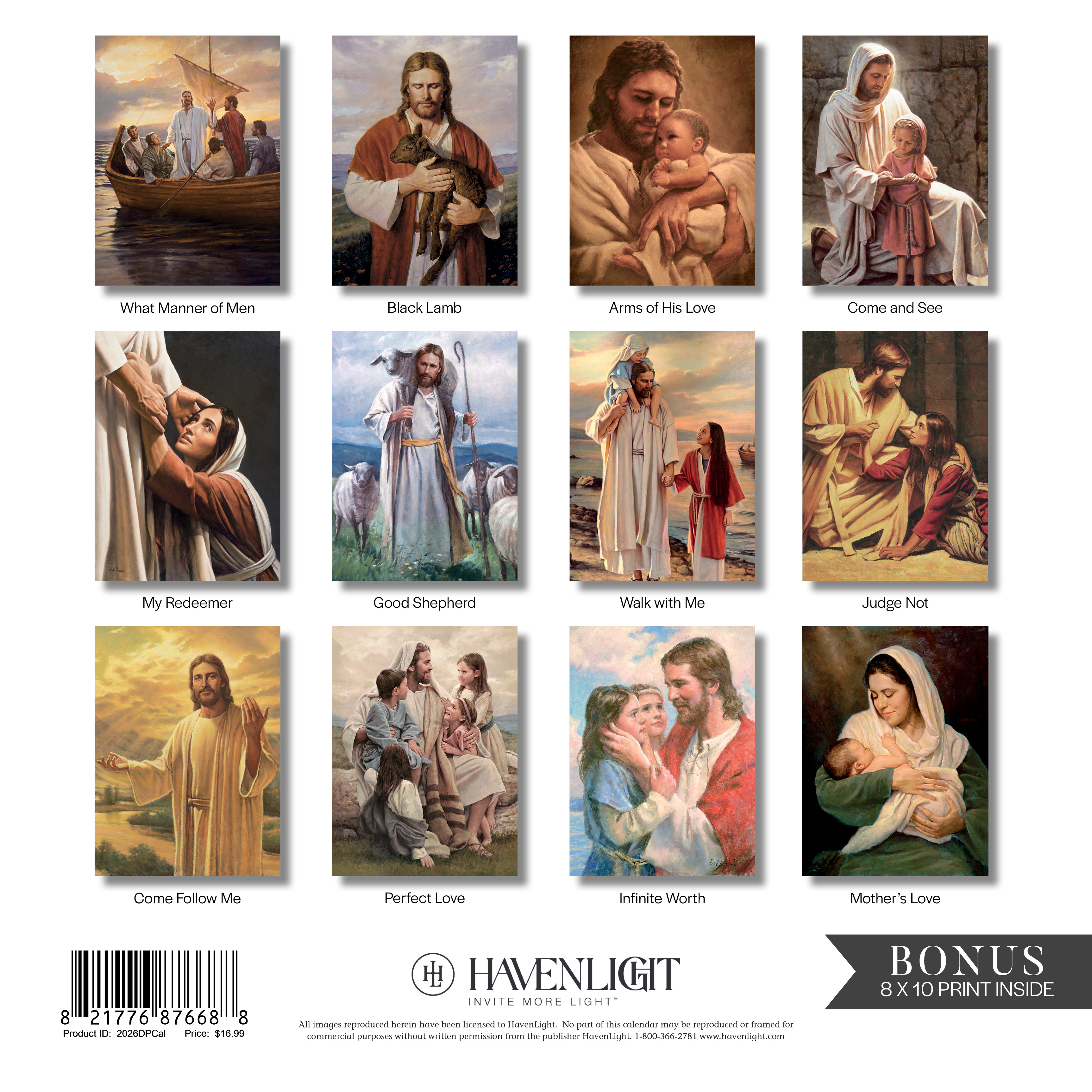 2026 Del Parson Calendar, , large image number 3