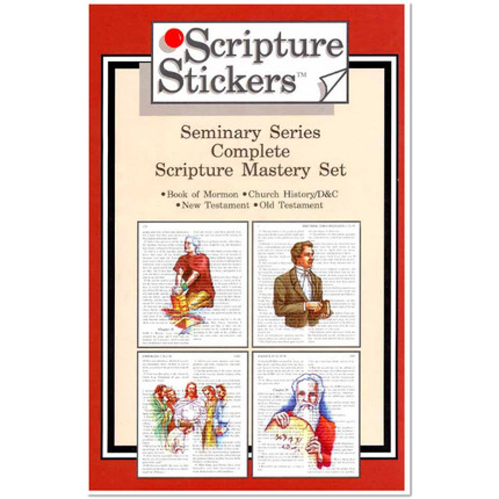 Scripture Stickers: Seminary Series, Complete Set, , large image number 0