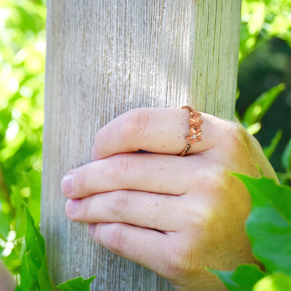 Plumeria CTR Ring, , large image number 2