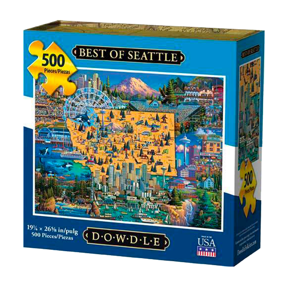 Best of Seattle Puzzle, , large image number 0