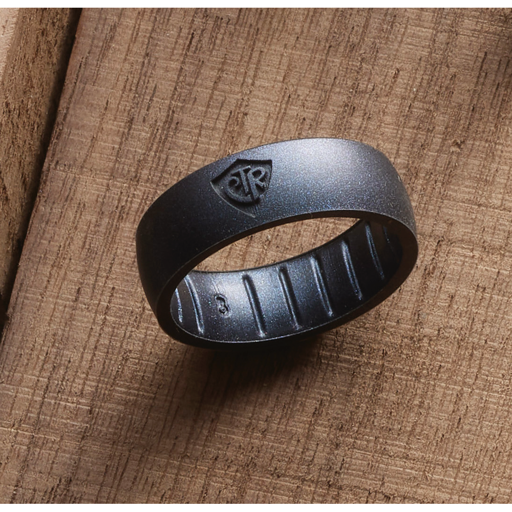 Silicone Black Pearl CTR Ring, , large