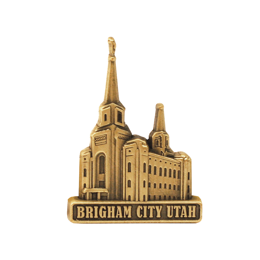 Brigham City Temple Tie Pin