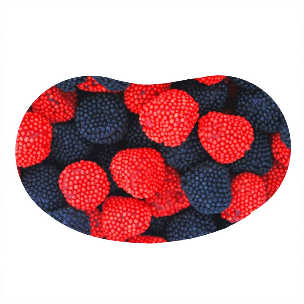 Jelly Belly Raspberries & Blackberries 6 Oz Bag, , large
