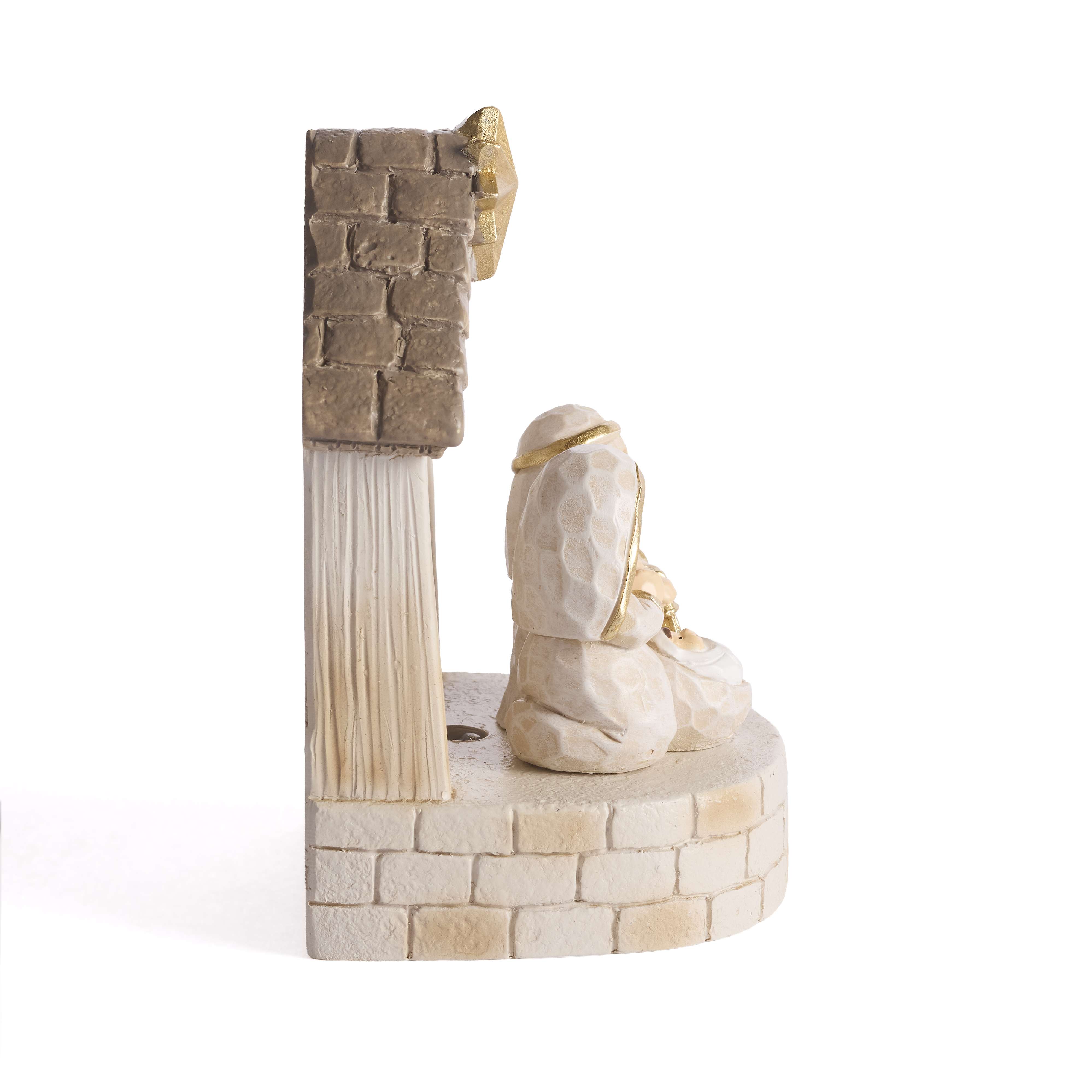 Light-up Holy Family in Stable Nativity, , large image number 2