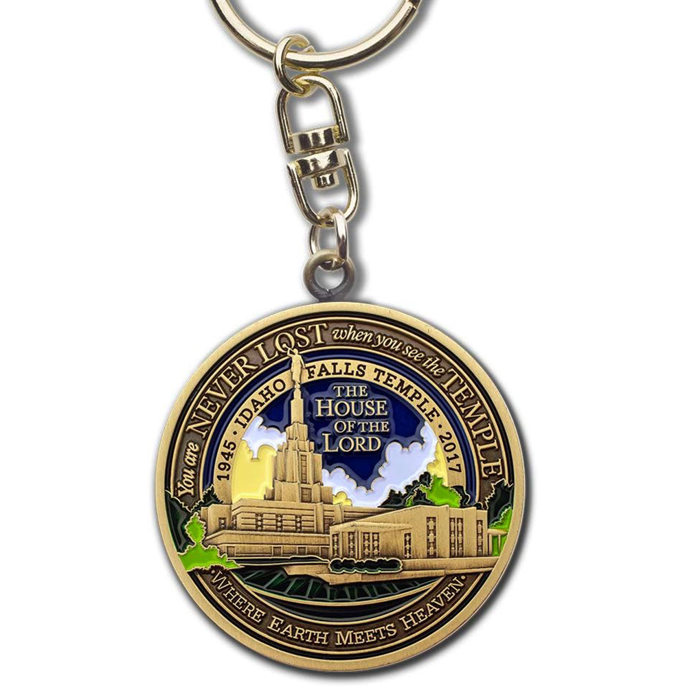 Idaho Falls Temple Keyring