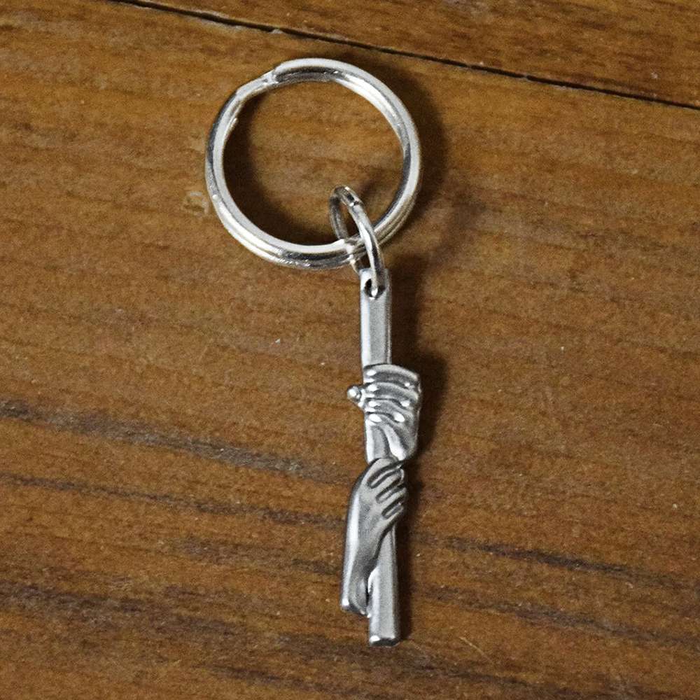 Hold to the Rod with Hands Zipper Pull, , large image number 3