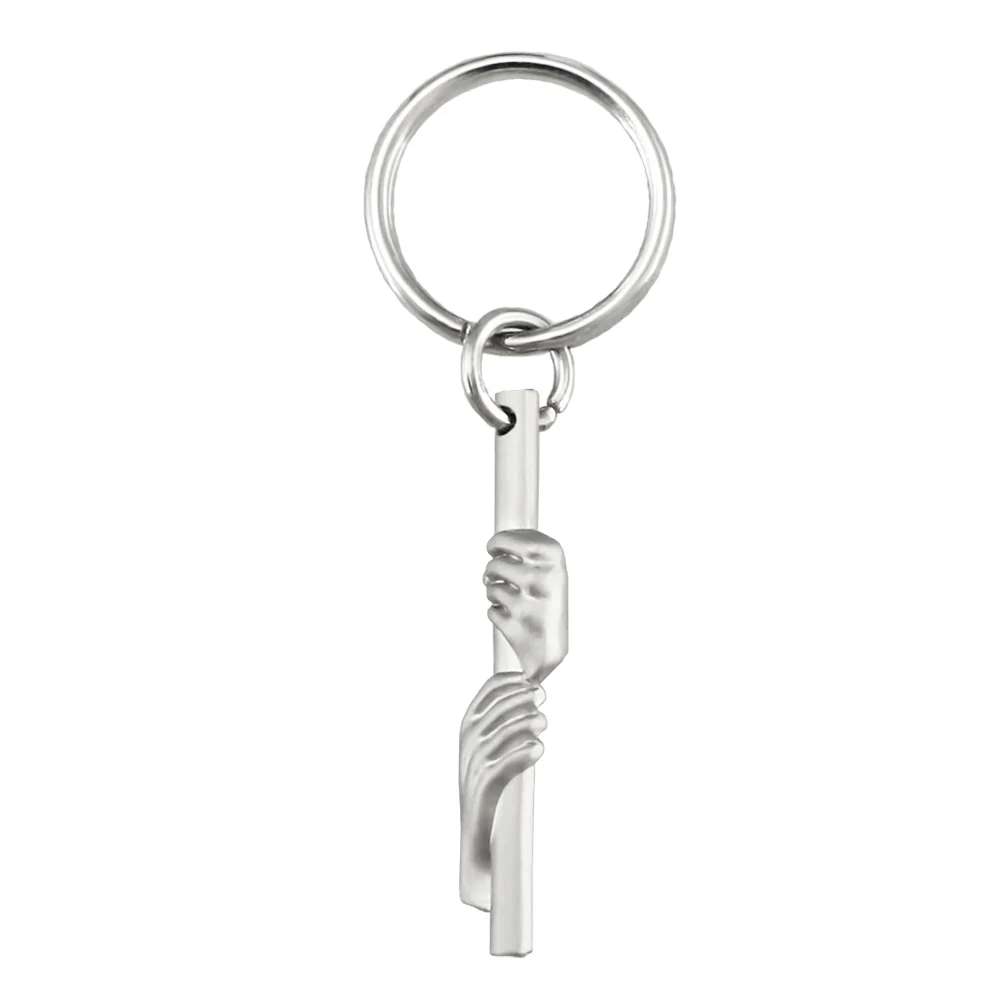 Hold to the Rod with Hands Zipper Pull, , large