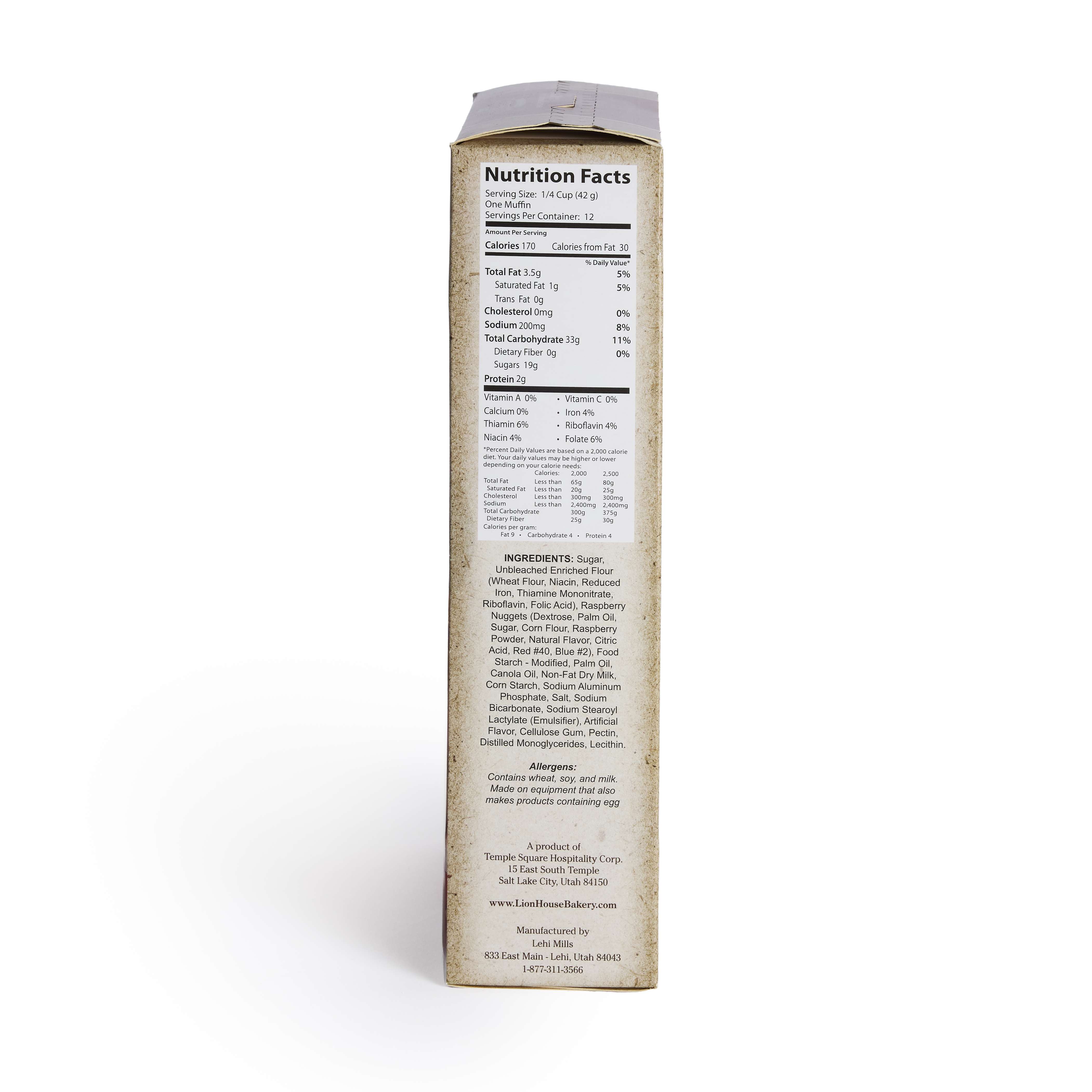 Lion House Raspberry Muffin Mix, , large