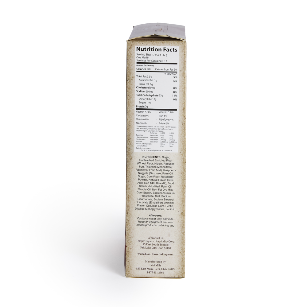 Lion House Raspberry Muffin Mix, , large image number 1