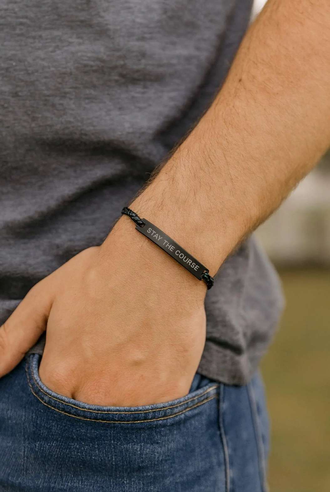 Stay the Course Missionary Bracelet, , large