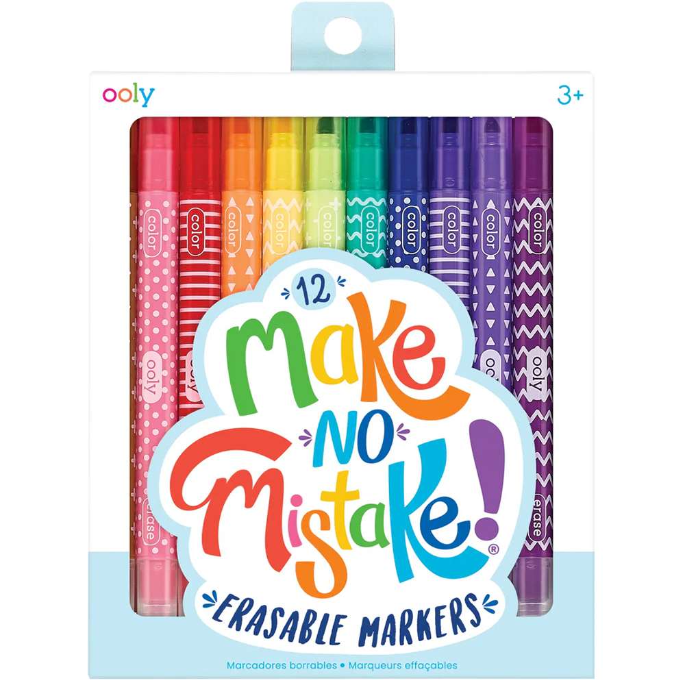 Make No Mistake Erasable Markers