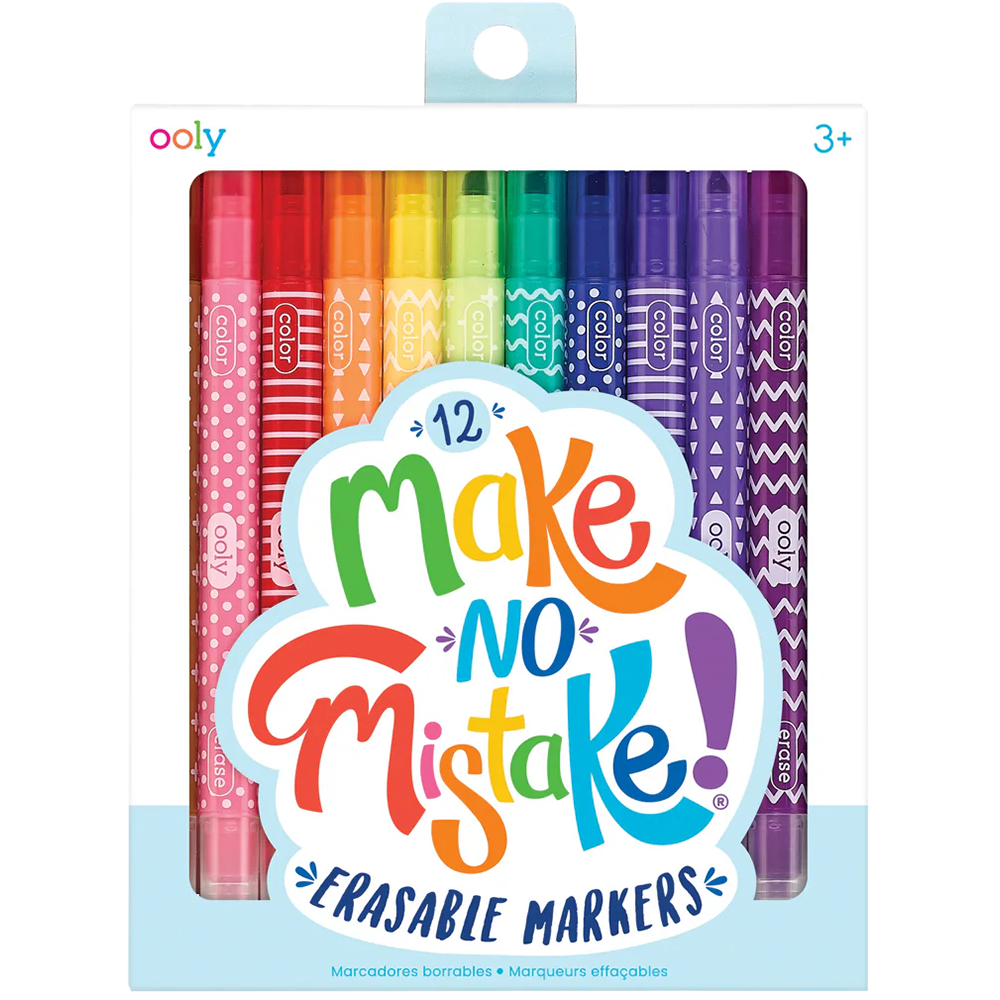 Make No Mistake Erasable Markers