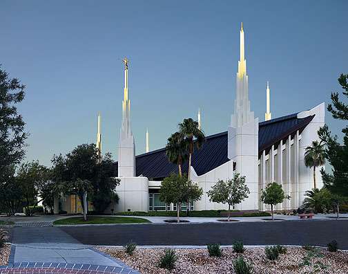 Las Vegas Temple: Dawning of Brighter Hope - 3x4 Print, , large image number 0