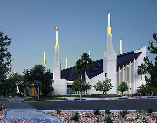 Las Vegas Temple: Dawning of Brighter Hope (3x4 Print), , large image number 0