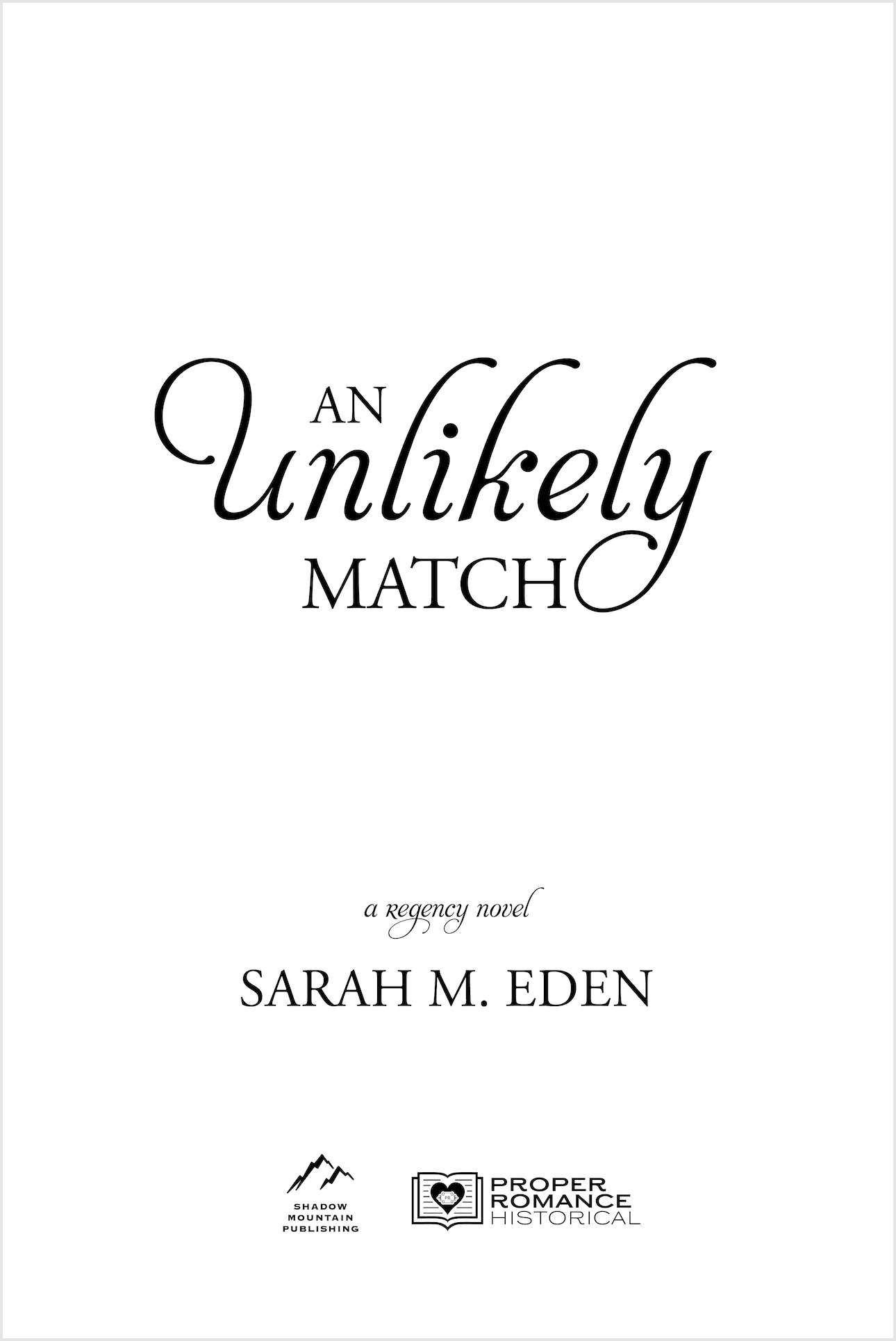An Unlikely Match, , large