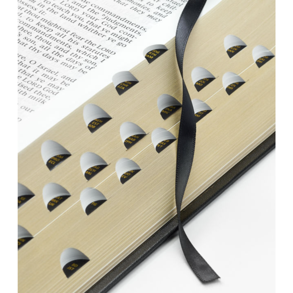 Holy Bible, Genuine Leather, Large, Indexed, , large image number 2