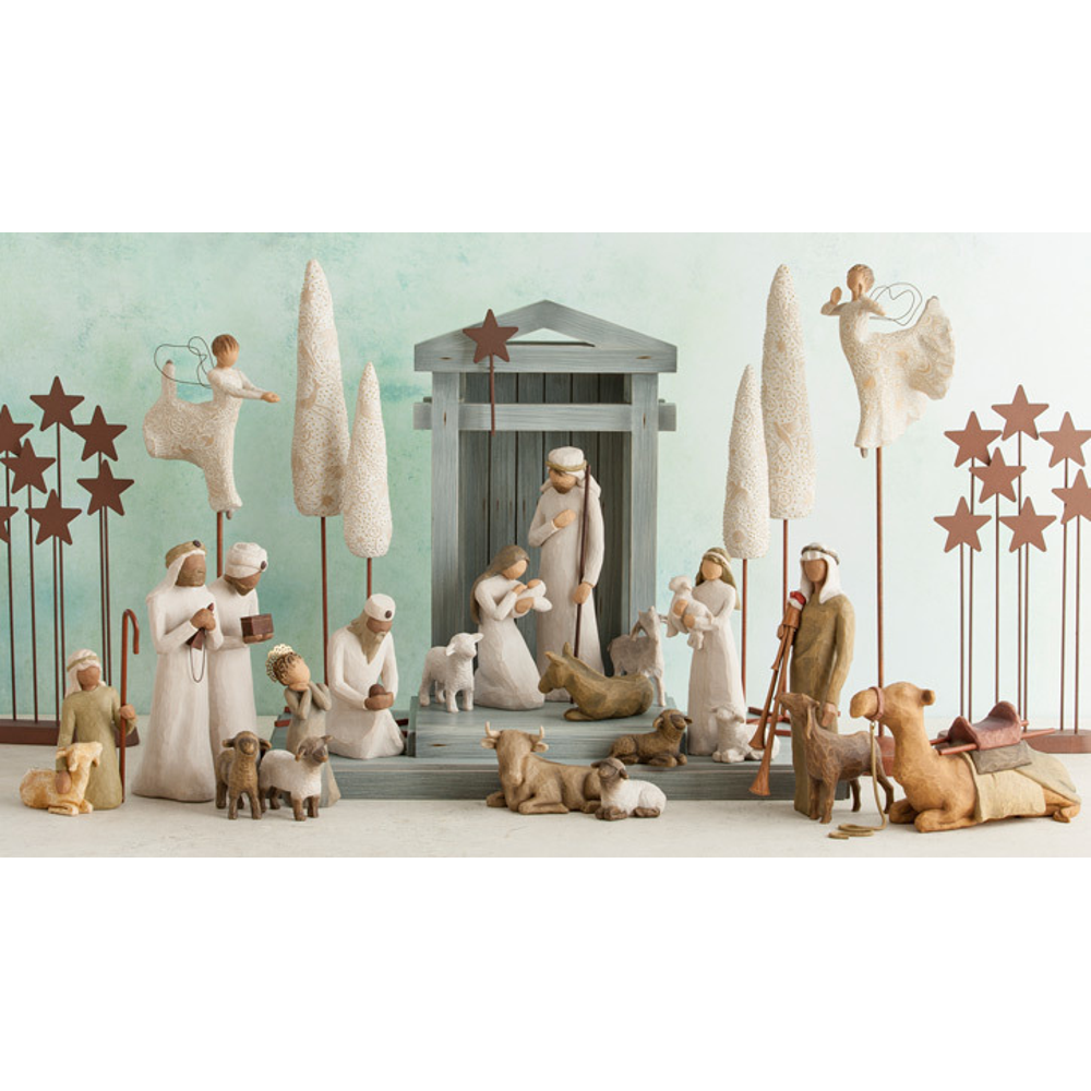Willow Tree Metal Star Nativity Backdrop, , large image number 4
