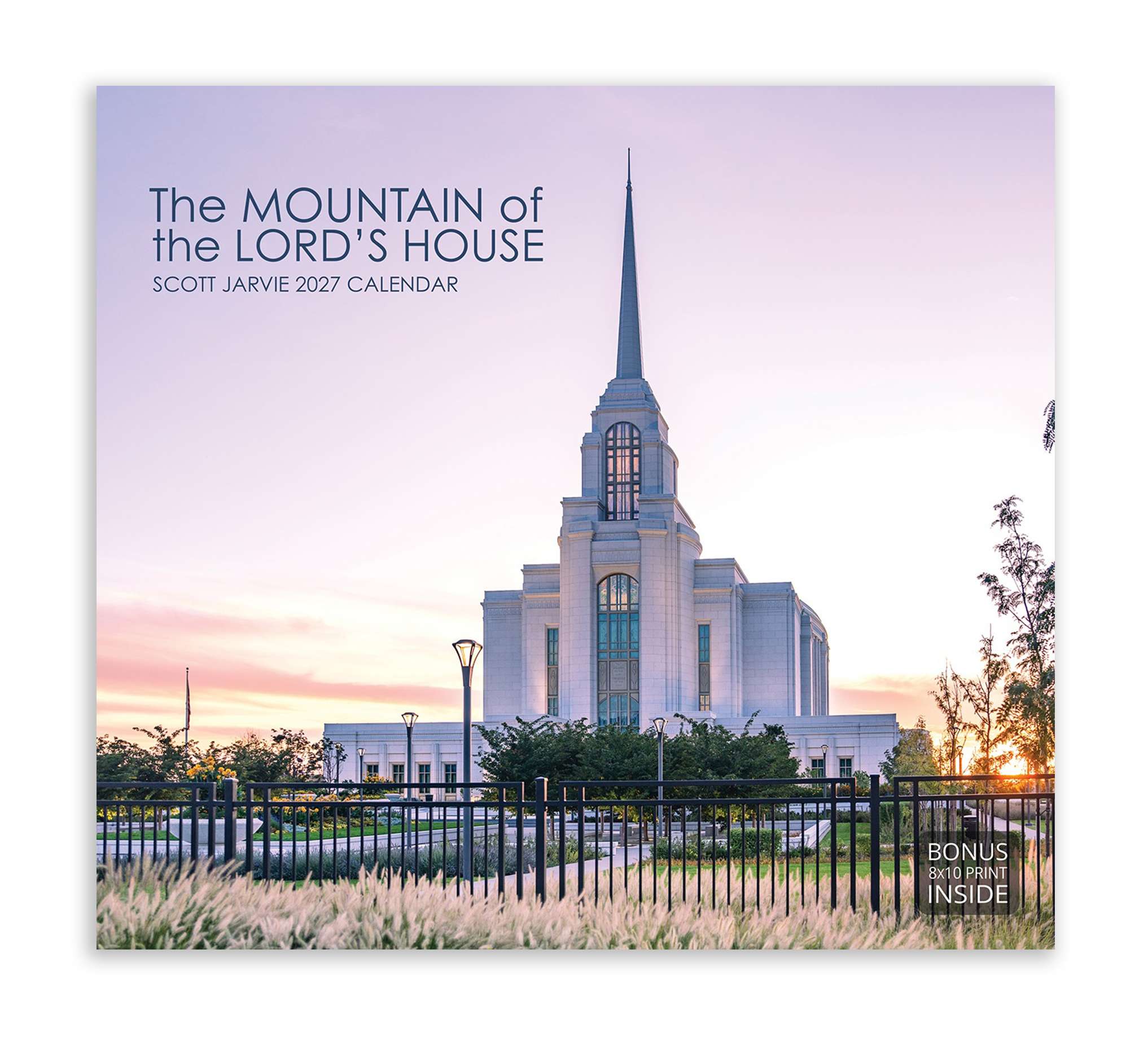 2027 The Mountains of the Lord's House Wall Calendar