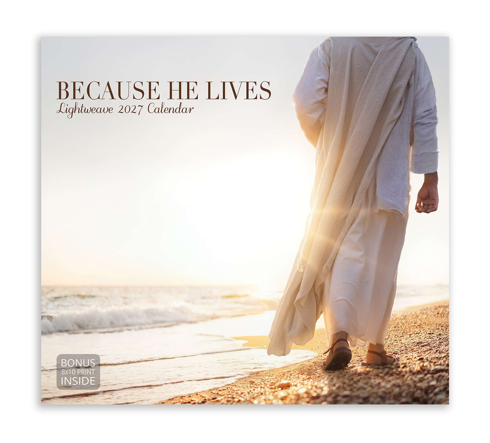 2027 Because He Lives Wall Calendar