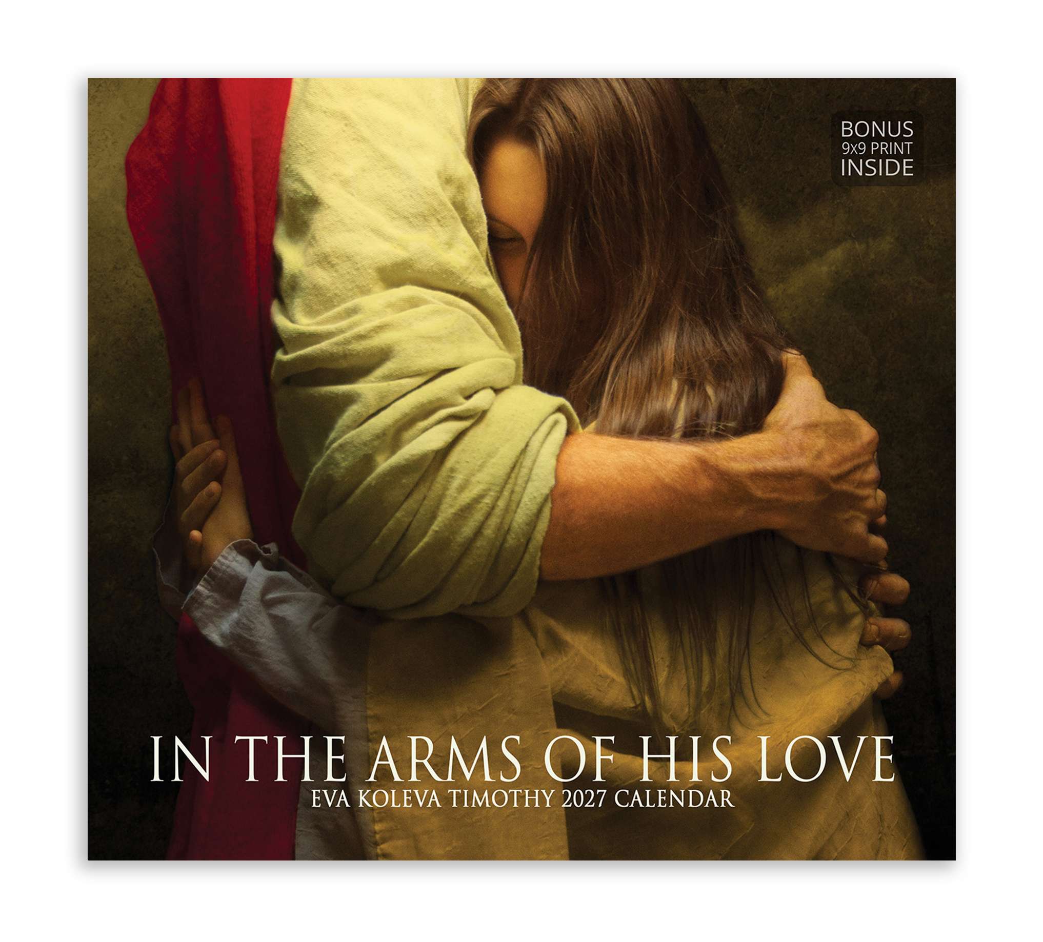 2027 In The Arms of His Love Wall Calendar