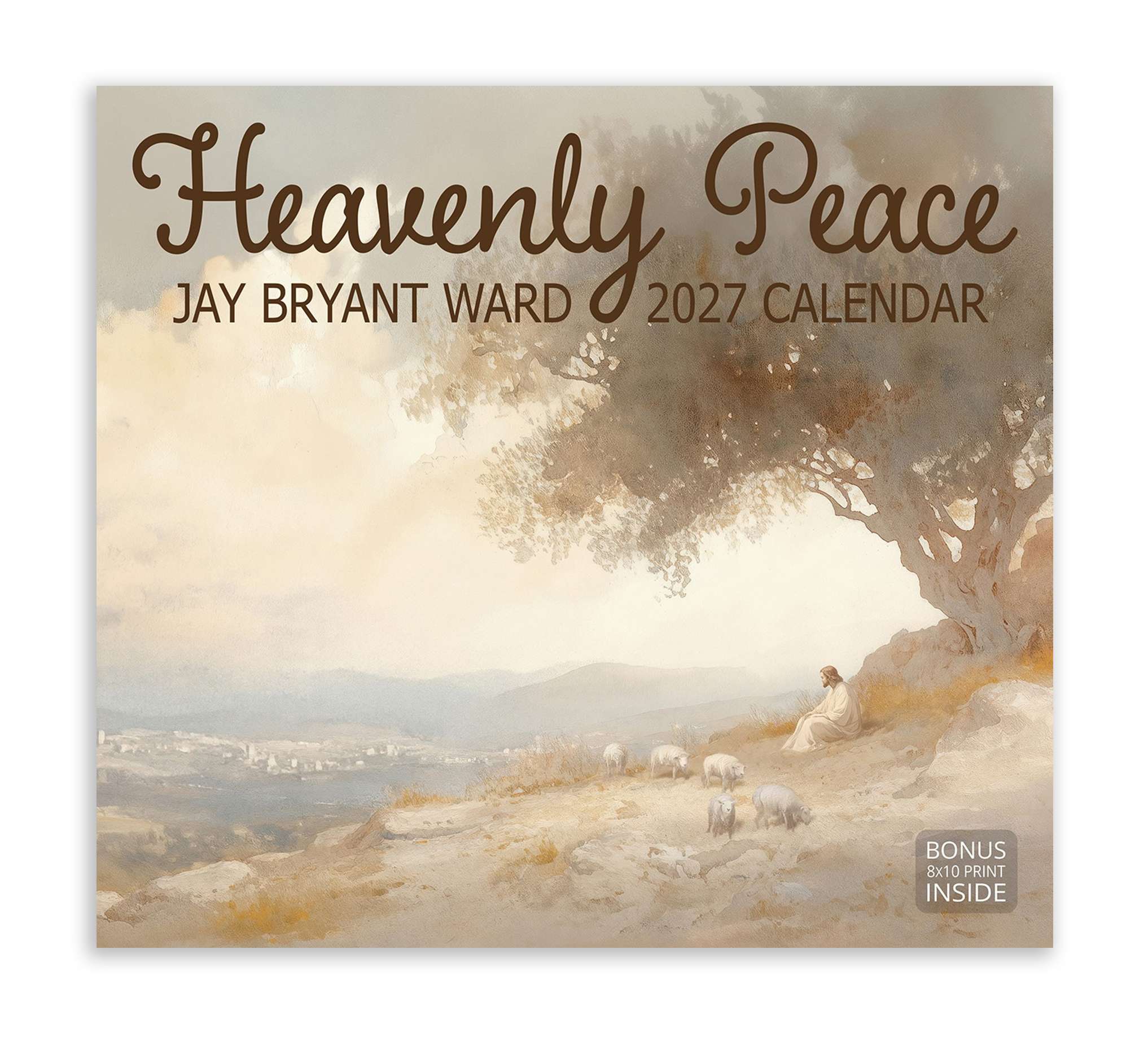 2027 Heavenly Peace Wall Calendar