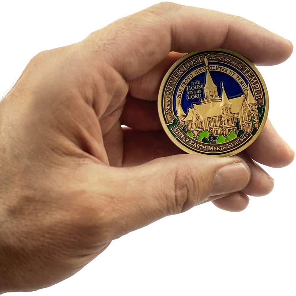 Provo City Center Utah Temple Medallion, , large image number 5