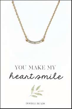 You Make My Heart Smile Necklace