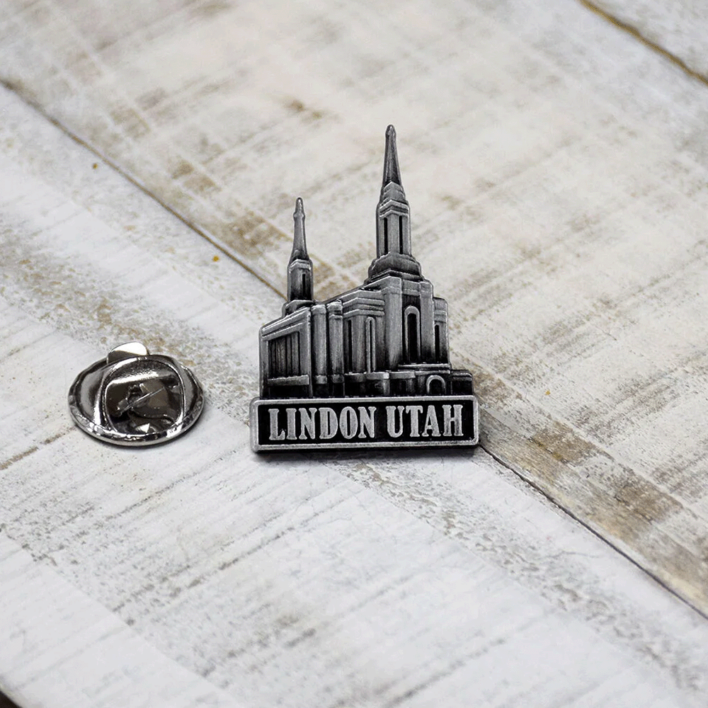 Lindon Temple Tie Pin Silver, , large image number 2