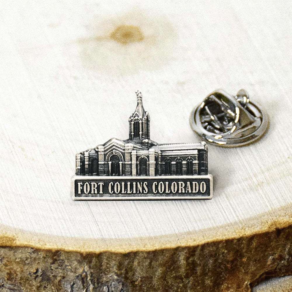 Fort Collins Temple Tie Pin, , large image number 3