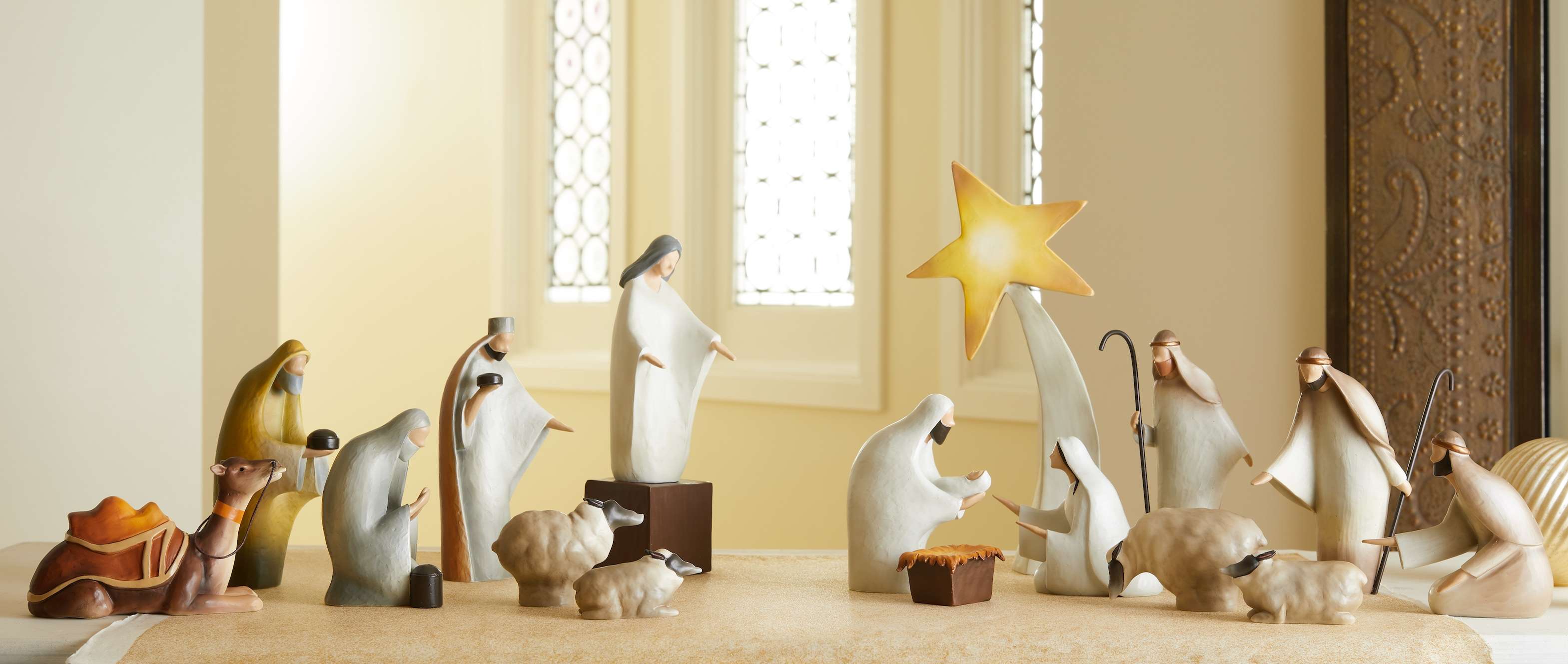 Love's Pure Light Kate Lee Resin Nativity, , large image number 2