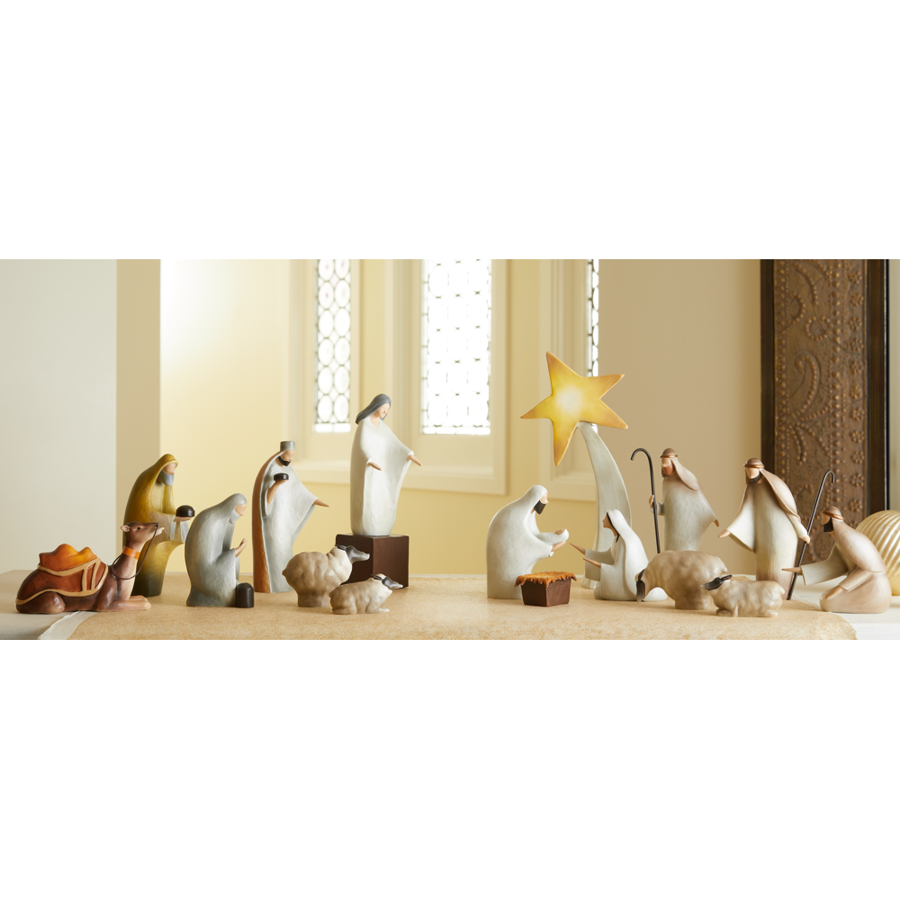 Love's Pure Light Kate Lee Resin Nativity Angel and Camel, , large image number 5