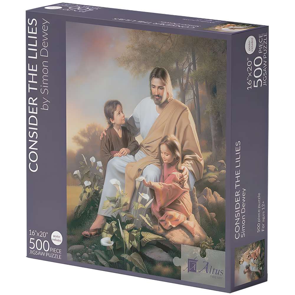 Puzzle Consider The Lilies 500 Piece Puzzle, , large
