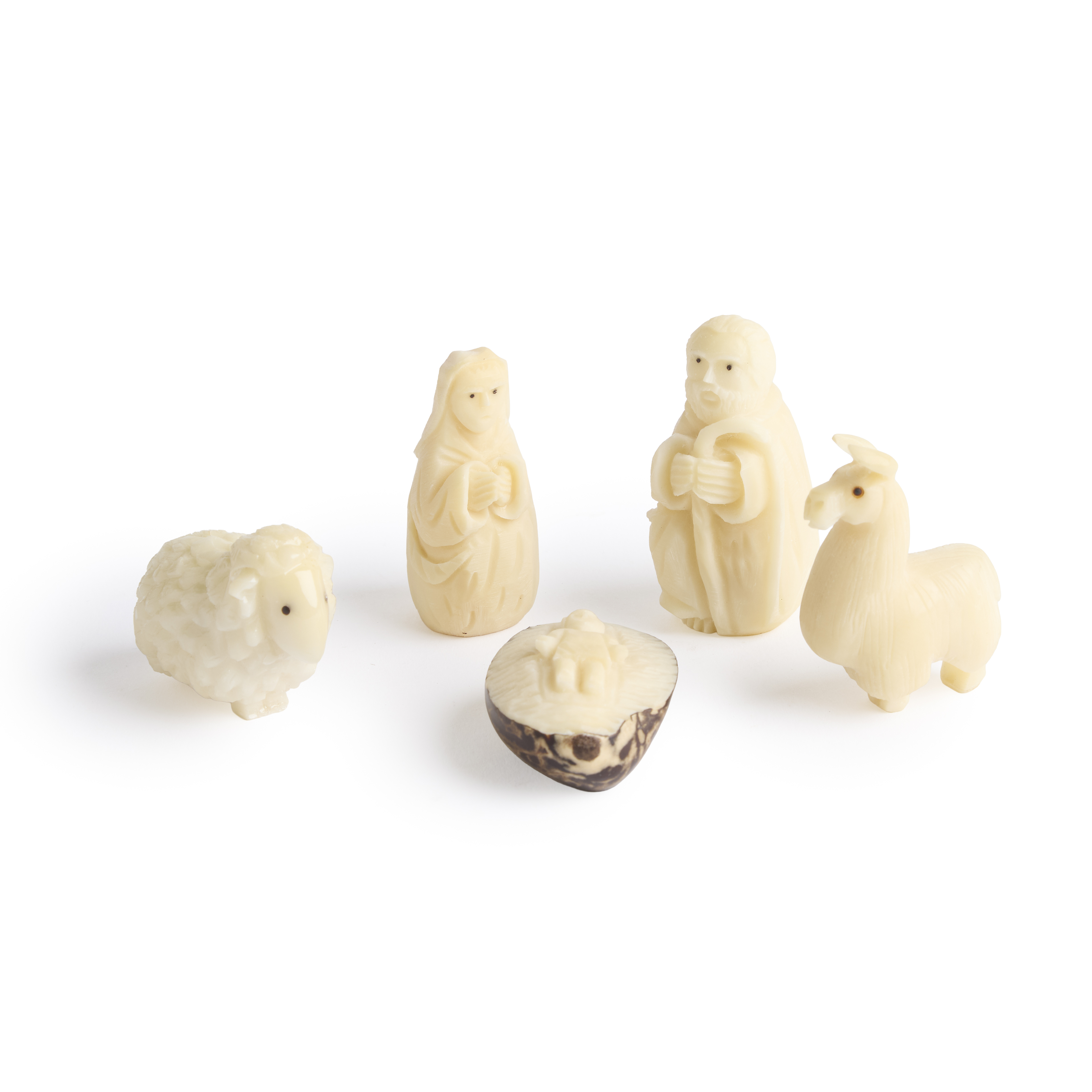 Ecuador Fancy Tagua Nut Nativity