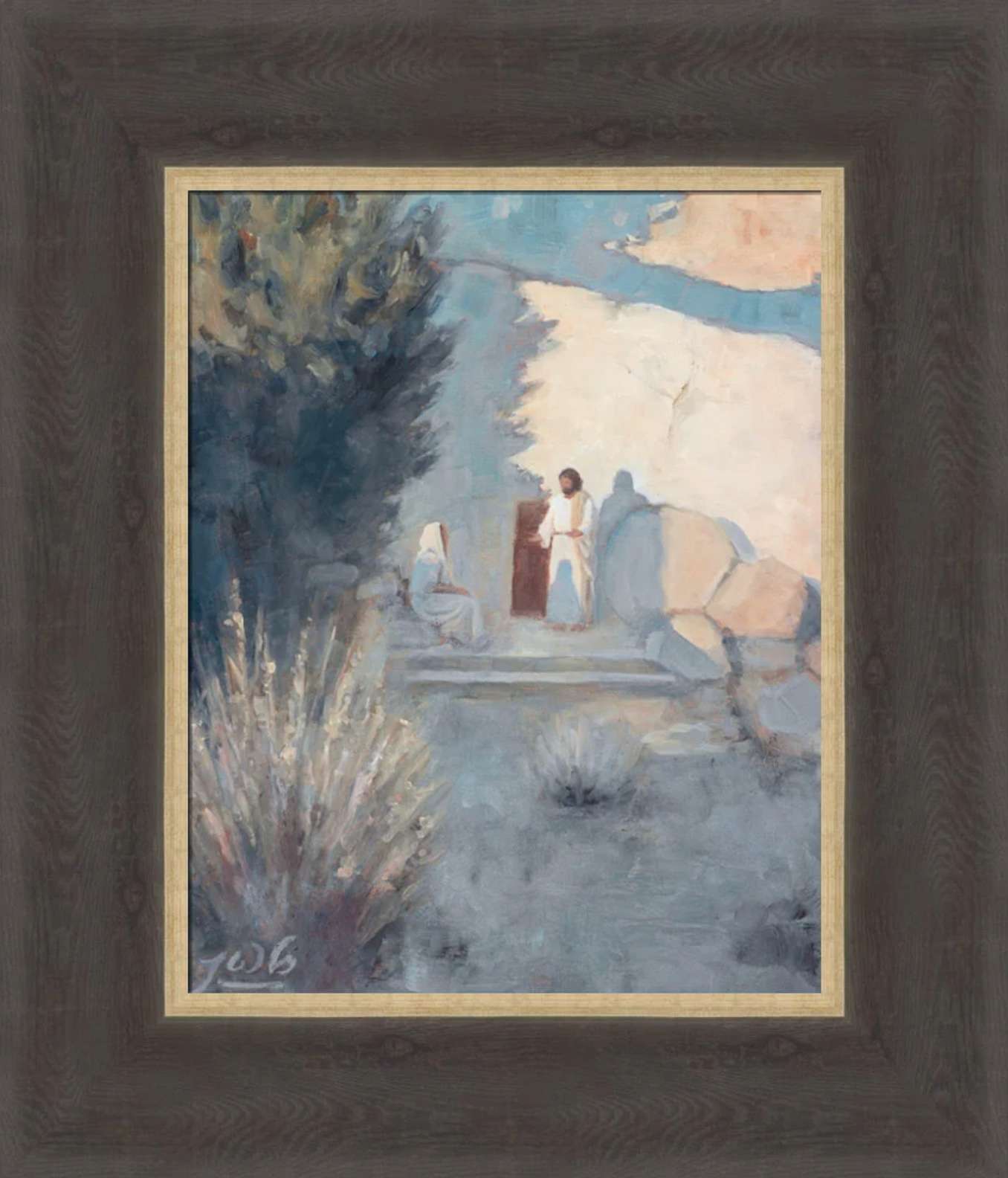 The First Witness (14x12 Framed Paper Print)