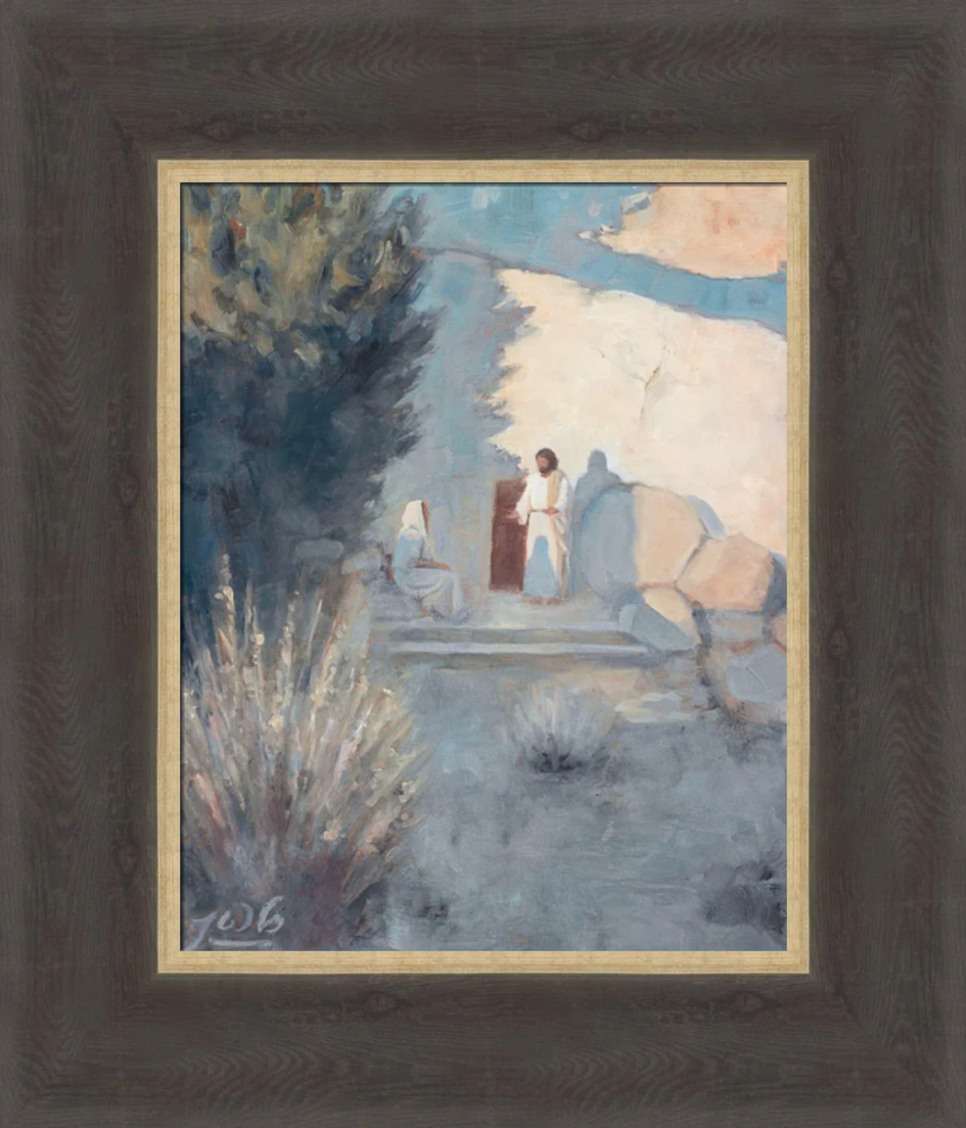 The First Witness (14x12 Framed Paper Print)