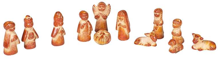 Handcrafted Mexican Ceramic Nativity Set, , large image number 0