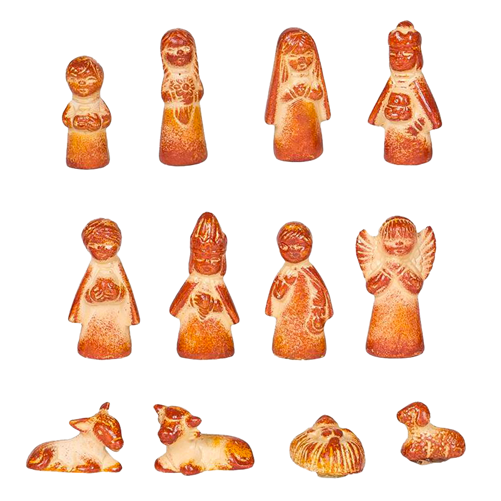 Handcrafted Mexican Ceramic Nativity Set, , large