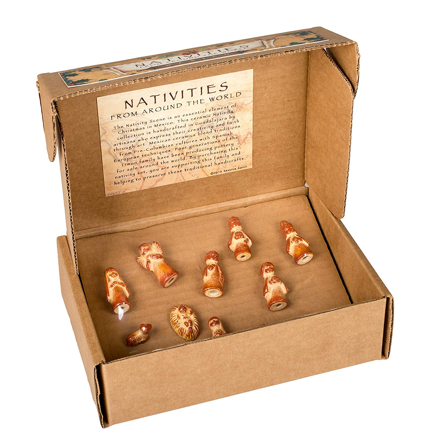 Handcrafted Mexican Ceramic Nativity Set, , large image number 2