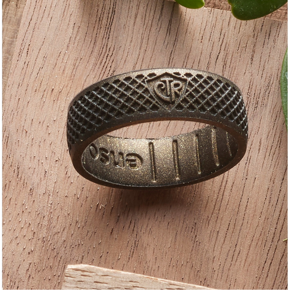 Silicone Meteorite Grid CTR Ring, , large