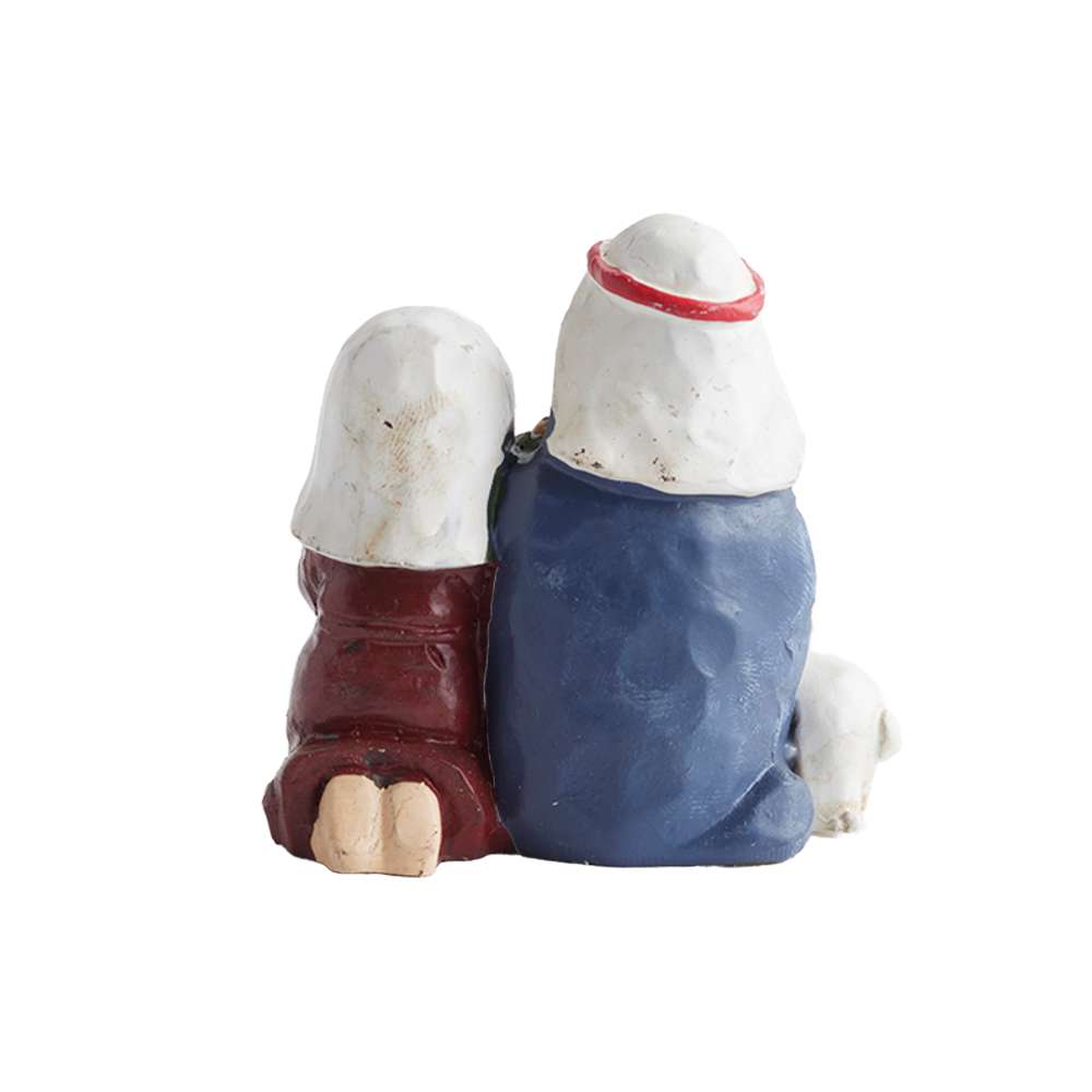Mini Holy Family Sheep Resin Nativity, , large image number 2