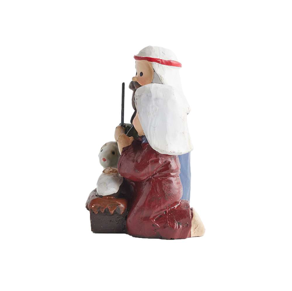Mini Holy Family Sheep Resin Nativity, , large image number 3